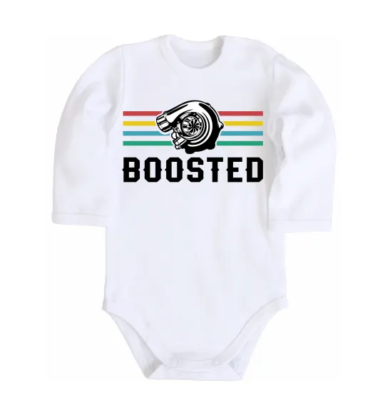 Дитячий бодік Boosted tuning Білий фото