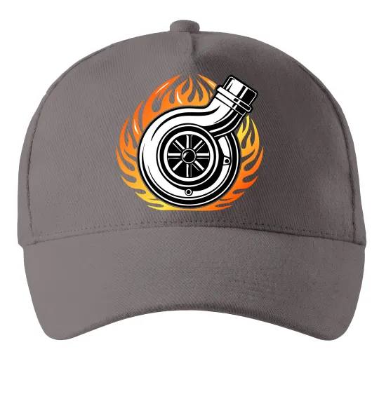 Кепка Тюнінг вогонь Серый фото