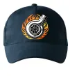 Кепка Тюнінг вогонь Темно-синій фото