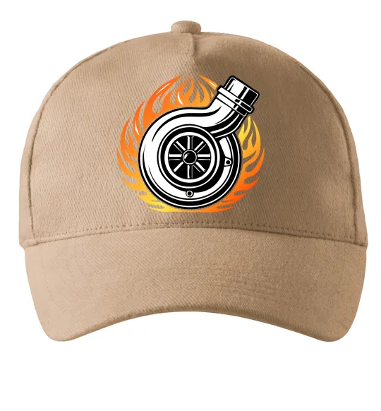 Кепка Тюнінг вогонь Песочный фото