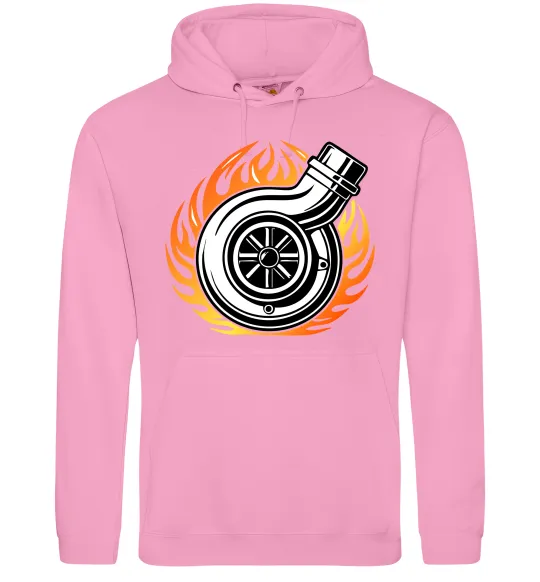 Женская толстовка (худи) Тюнінг вогонь Розовый фото