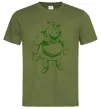 Мужская футболка Зелений Шрек, колір - оливковий, розмір - М Оливковый Мужская футболка Зелений Шрек, колір - оливковий, розмір - М Оливковый фото