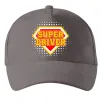 Кепка Super driver Сірий фото