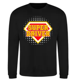 Свитшот Super driver Черный фото