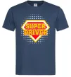 Мужская футболка Super driver Темно-синий фото