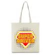 Еко-сумка Super driver Бежевий фото