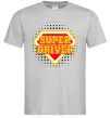 Мужская футболка Super driver Серый фото