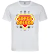 Мужская футболка Super driver Белый фото
