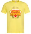 Мужская футболка Super driver Лимонный фото