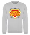 Свитшот Super driver Серый меланж Свитшот Super driver Серый меланж фото