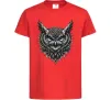 Дитяча футболка Сова графіка Червоний фото