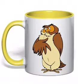 Чашка с цветной ручкой