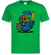 Мужская футболка Сова в обладунках Зеленый Мужская футболка Сова в обладунках Зеленый фото