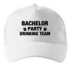 Кепка Bachelor party drinking team Белый фото