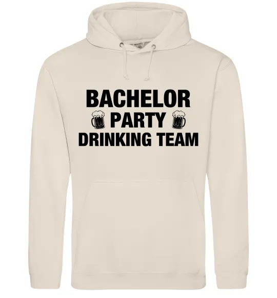 Мужская толстовка (худи) Bachelor party drinking team Таш фото