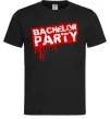 Чоловіча футболка Bachelor party Чорний фото