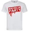 Чоловіча футболка Bachelor party Білий фото