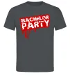 Чоловіча футболка Bachelor party Графіт фото