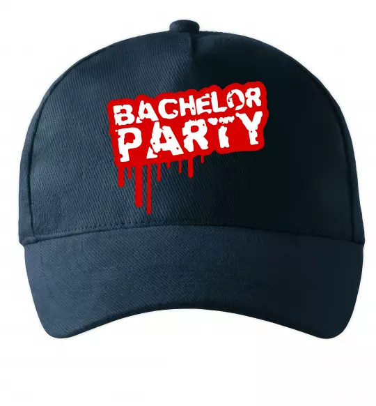 Кепка Bachelor party Темно-синій фото