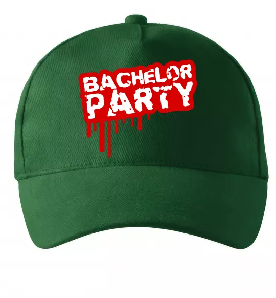 Кепка Bachelor party Темно-зелений фото