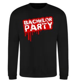 Свитшот Bachelor party Черный фото