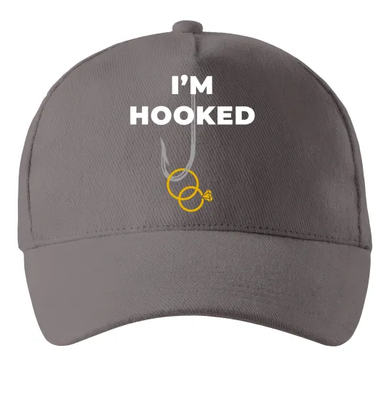 Кепка I`m hooked Сірий фото