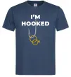 Чоловіча футболка I`m hooked Темно-синій фото