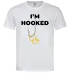 Чоловіча футболка I`m hooked Білий фото