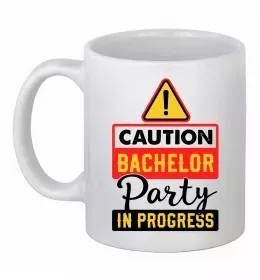 Чашка керамічна I`m hooked Білий фото