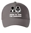 Кепка Soon to join the darkside Сірий фото