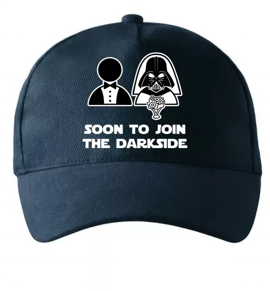 Кепка Soon to join the darkside Темно-синій фото