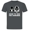 Чоловіча футболка Soon to join the darkside Графіт фото