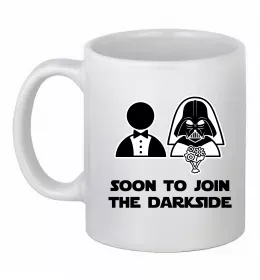 Чашка керамічна I`m hooked Білий фото