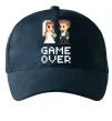 Кепка Wedding pixel game over Темно-синій фото