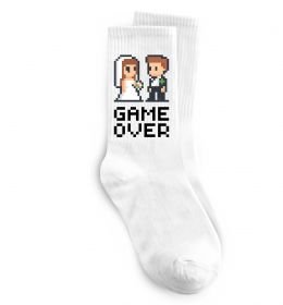 Шкарпетки Wedding pixel game over