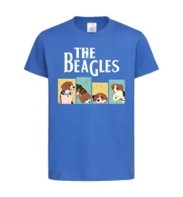Детская футболка The Beagles Ярко-синий фото