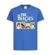 Дитяча футболка The Beagles Яскраво-синій фото
