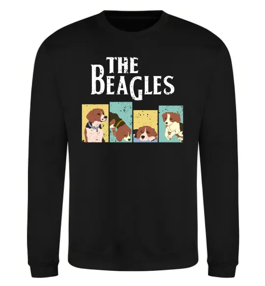 Свитшот The Beagles Черный фото