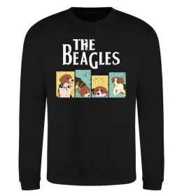 Світшот The Beagles Чорний фото