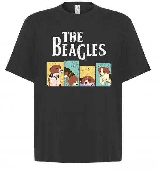 Футболка Оверсайз The Beagles Черный фото