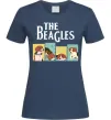 Женская футболка The Beagles Темно-синий фото