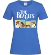 Женская футболка The Beagles Ярко-синий фото