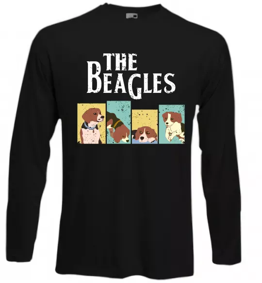 Лонгслив The Beagles Черный фото