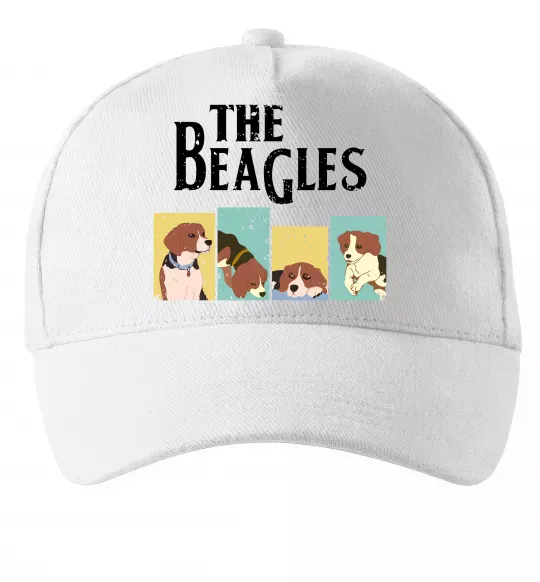 Кепка The Beagles Білий фото