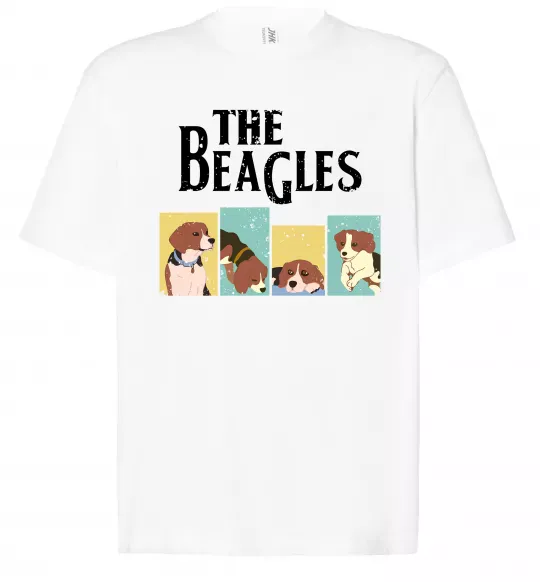 Футболка Оверсайз The Beagles Белый фото