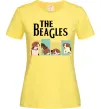 Женская футболка The Beagles Лимонный фото