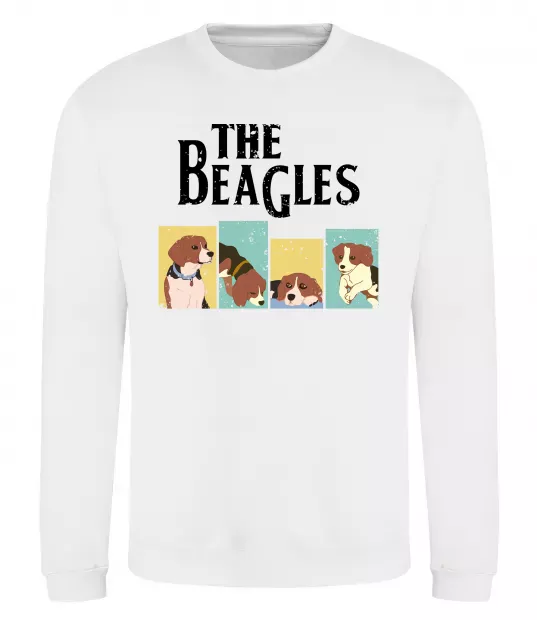 Свитшот The Beagles Белый фото