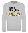 Свитшот The Beagles Серый меланж фото