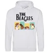 Мужская толстовка (худи) The Beagles Серый меланж фото