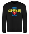 Свитшот Dad is my Superman Черный Свитшот Dad is my Superman Черный фото
